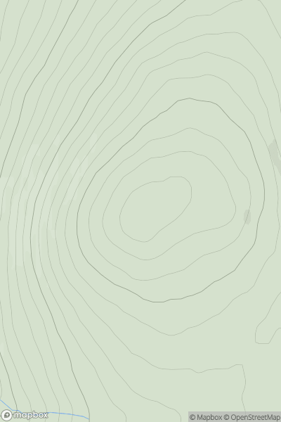 Thumbnail image for Geal-charn Beag [Glen Albyn and the Monadh Liath] [NH847143] showing contour plot for surrounding peak